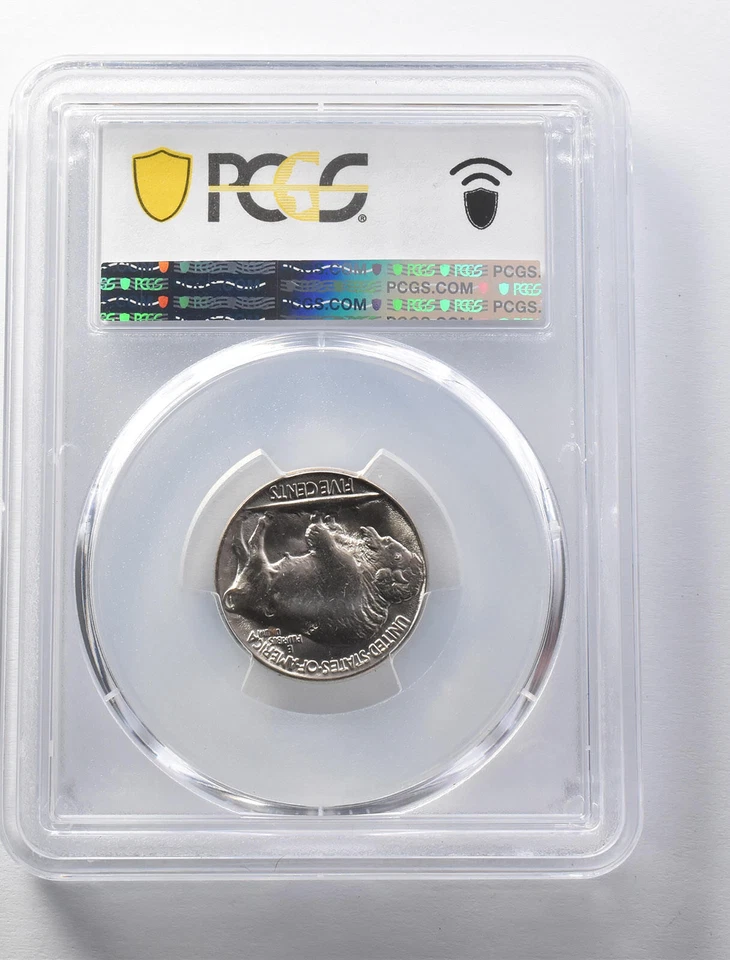 MS65 1929 Indian Head Buffalo Nickel PCGS *5697 - Image 2 of 3