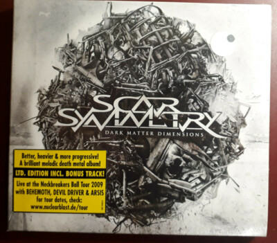 SCAR SYMMETRY- DARK MATTER DIMENSIOS+BONUS *CD BRAND NEW SEALED NUOVO SIGILLATO 