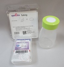 Maymom Breast Pump Replacement Valves SpeCtra 5005.60 -6D Tubing and bottle set