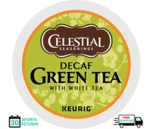 🆕☕ Celestial Seasonings Green Tea Decaf Keurig Tea K-cups  