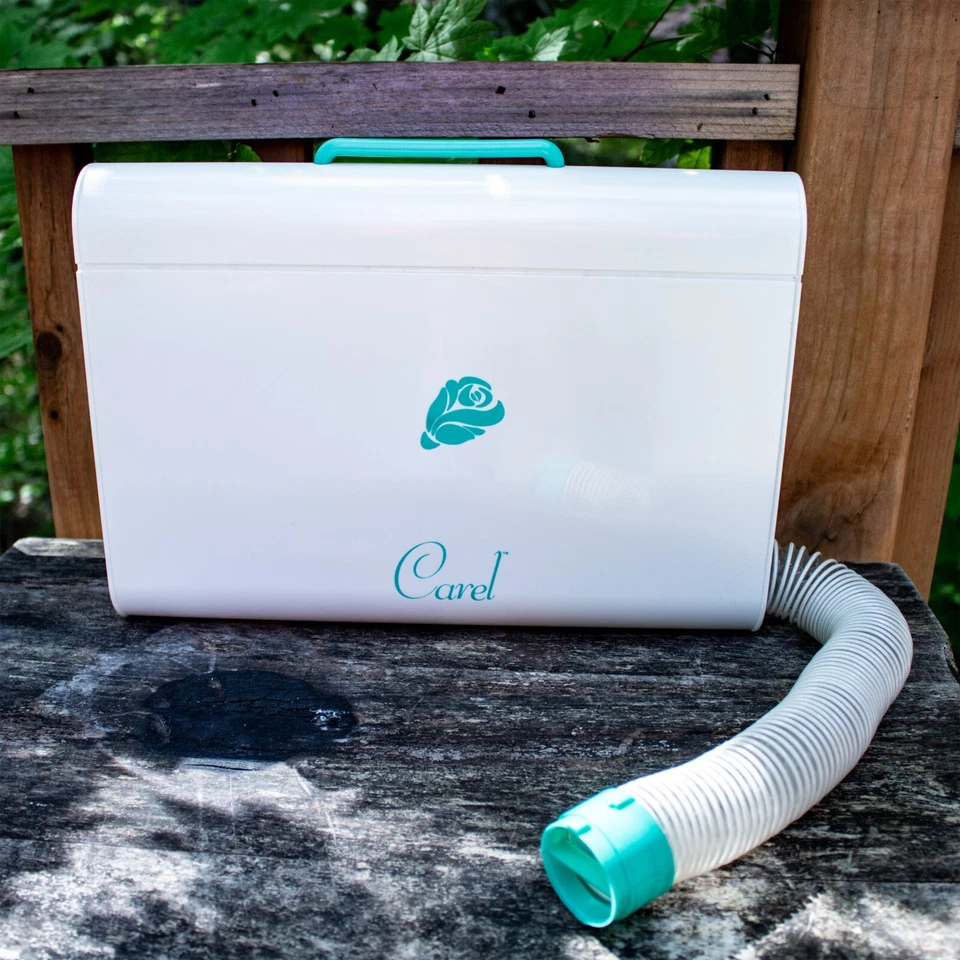 CAREL Capó Suave Nuevo Completo Escritorio Vintage Viaje Equipaje de Mano Secador de Pelo Estuche Foto 3 de 4