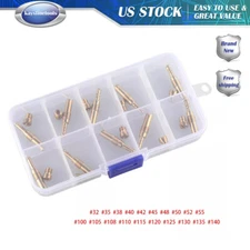 10Set Carburetor Slow/Pilot Main Jets for PWK Keihin OKO CVK 32 42 55 100 140