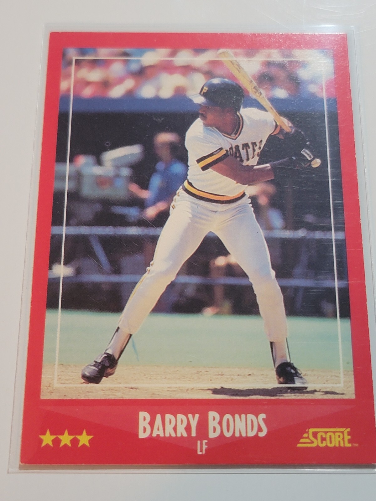 BARRY BONDS 1988 Score #265.  PIRATES