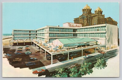 The Bala Motel Atlantic City New Jersey Postcard Artist Rendition