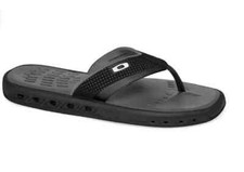 NEW Oakley 14 HydroFree Sandal Men's Leather Upper-Black, 10138-001