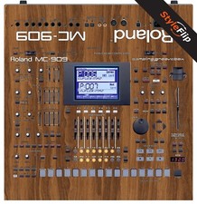 Roland MC-909 Skin | Legno 2 | Decalcomania protettiva | Pelli StyleFlip