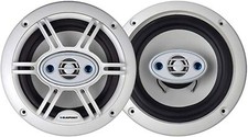 Blaupunkt GTM652W 200W Max Power Handling 6.5" 4-Way Marine Speakers -Pair