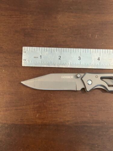 Gerber Paraframe I Knife Frame Lock Fine Edge Blade A21PF - Picture 9 of 10