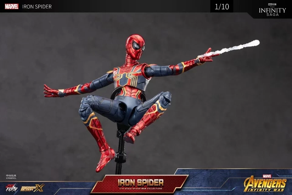 ZD Toy Marvel Iron Spider 2.0 The Avengers Modell Spielzeug Sammlung Actionfiguren - Bild 3 von 4