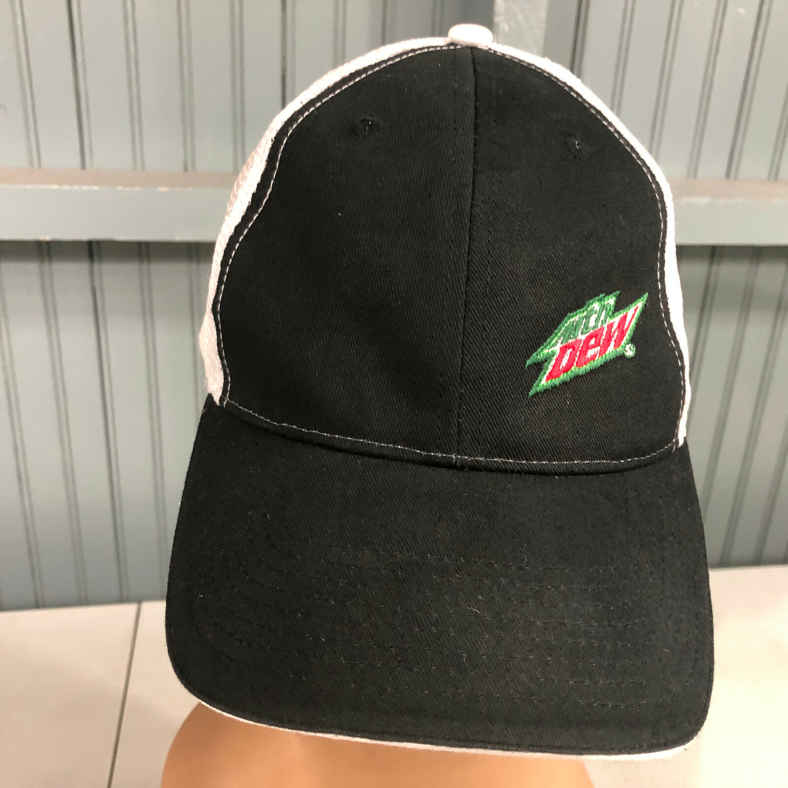Mountain Dew Soda Mesh Adjustable Baseball Cap Hat - image 2