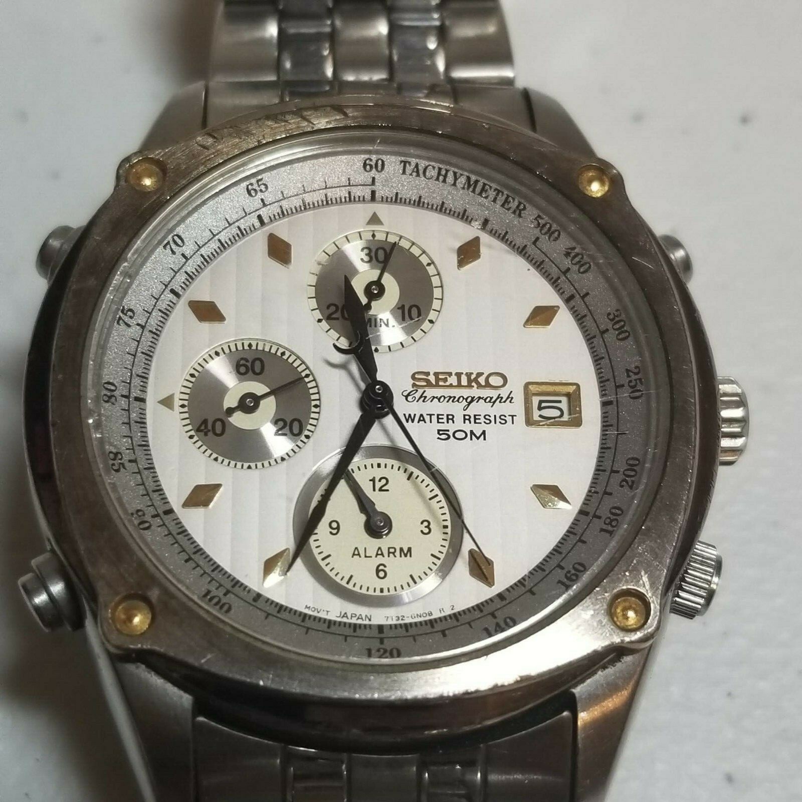 seiko chronograph 1990