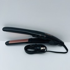 Conair 3/4" Ceramic Hair Straightener CS4DGNR Black/Peachy Pink Flat Iron