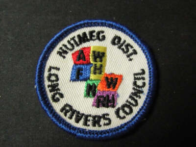 Nutmeg District Long Rivers Council Patch