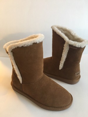 minnetonka shearling boots
