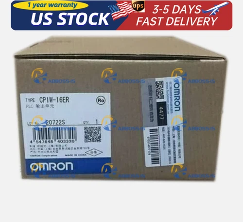 1PCS New Omron CP1W-16ER CP1W16ER PLC Output Unit In Box Brand