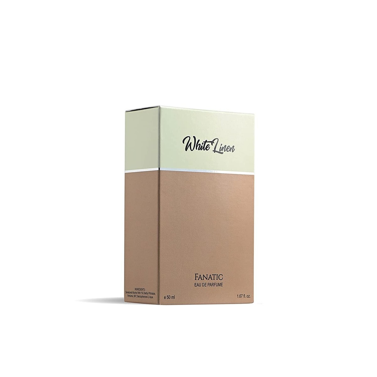 FANATIC WHITE LINEN PERFUME For Women Men 50ml - Main Image