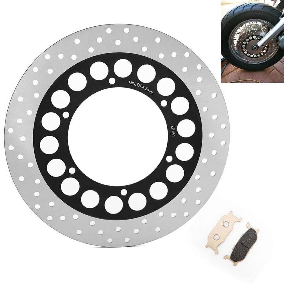 V Star 650 Front Brake Rotor Pads For YAMAHA XVS650A/650AT Classic XV535 Virago - Изображение 3 из 4