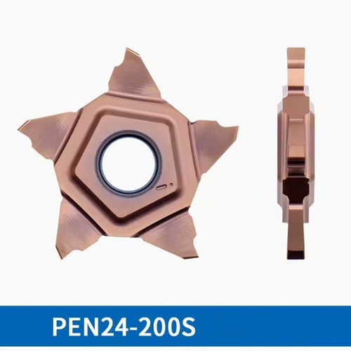 PENTA24N150/200/300 PENTA 24 Carburo Estrella de cinco puntas Ranuradora Inserto - Imagen 16 de 21
