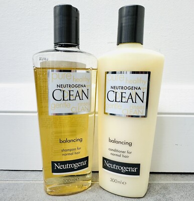 Neutrogena CLEAN BALANCING normalisierendes Shampoo und Conditioner NEU eingestellt