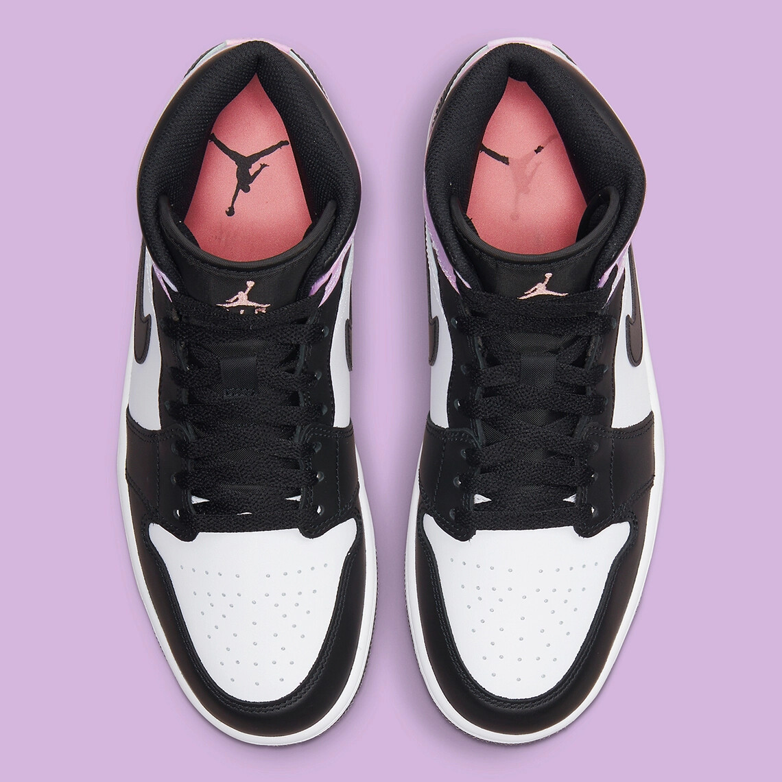 Nike Air Jordan 1 Mid GS Tie Dye Coral White DM6216 001 - SIZE 6Y