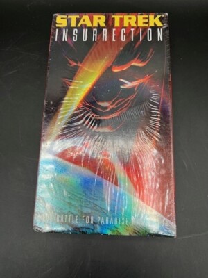 STAR TREK INSURRECTION (VHS) New & Factory Sealed