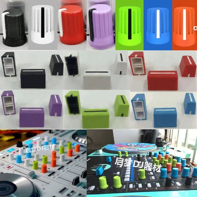 5x Bunte Beaters EQ Knopfkappe/ Putterkappe für Pioneer Mixer DJ Controller AKAI