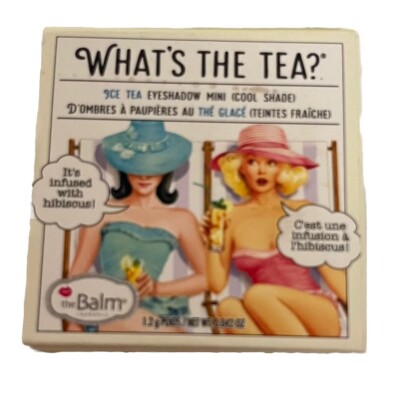 Thebalm What s The Tea Eyeshadow Single Shade The Rundown Travel Size New