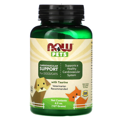 Pets, Cardiovascular Support for Dogs/Cats, 4.5 oz (127 g)