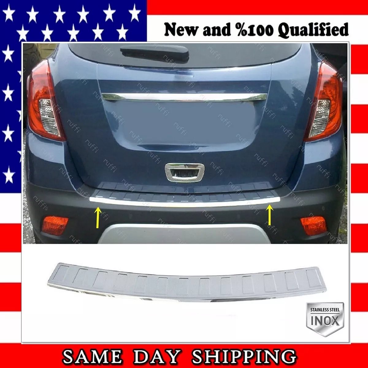 Chevy trax bumper guard deals