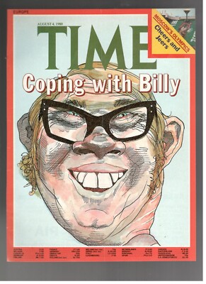 Billy Carter Cover 1980 Time 1 Original Page Coping With Billy