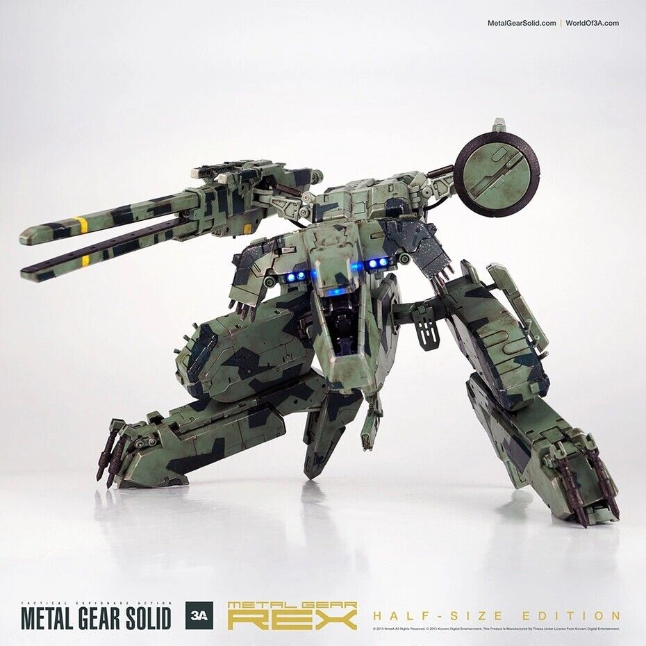 ThreeA Metal Gear Solid MG REX Half Size Edition Model w/Box ThreeA Metal Gear Solid MG REX Half Size Edition Model w/Box