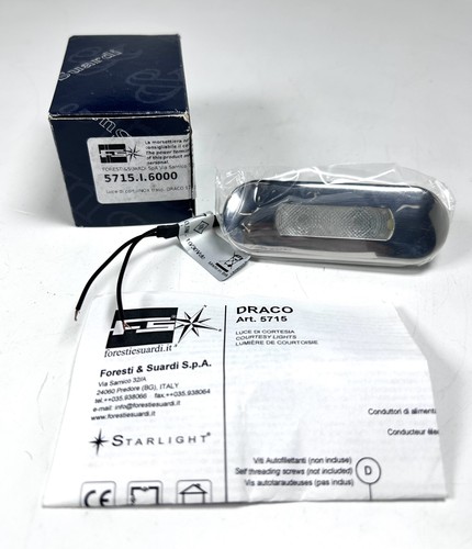 -NEW- Foresti & Suardi 5715, Chrome 6000K LED Light 5W 10/30V - 第 1/5 張圖片
