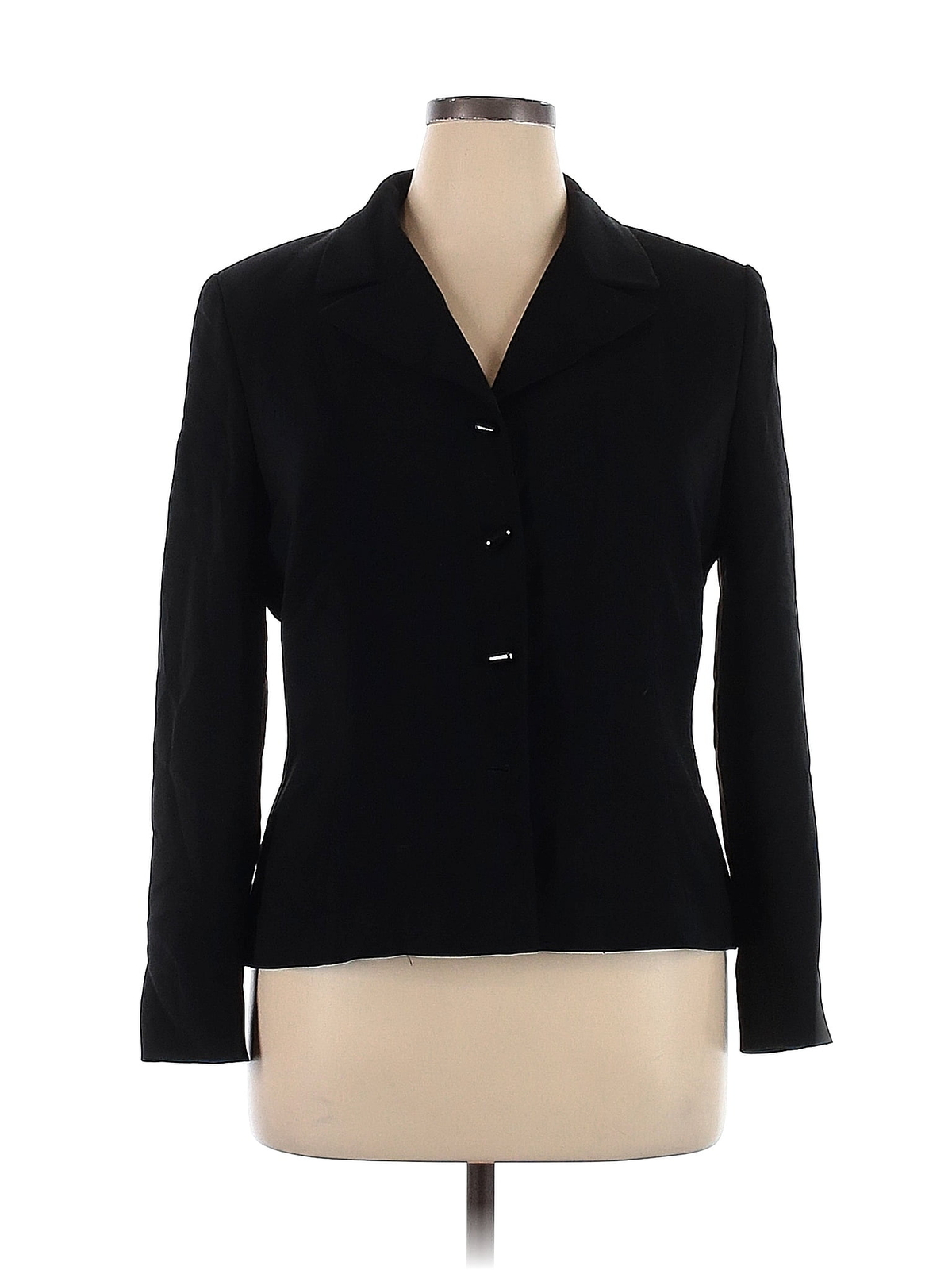 Tahari by ASL Women Black Jacket 14 eBay