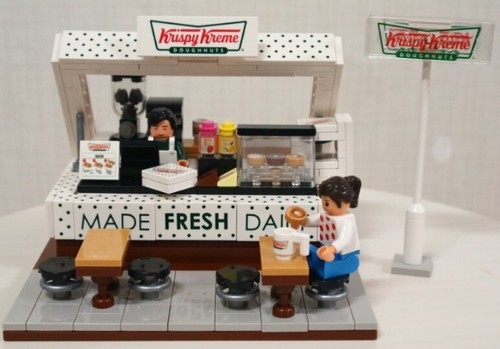 Oxford Bricks Blocks Krispy Kreme Donut Shop (Korea Limited) - Picture 5 of 9