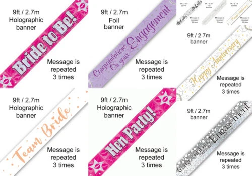 Pancartas y guirnaldas de fiesta de despedida de soltera