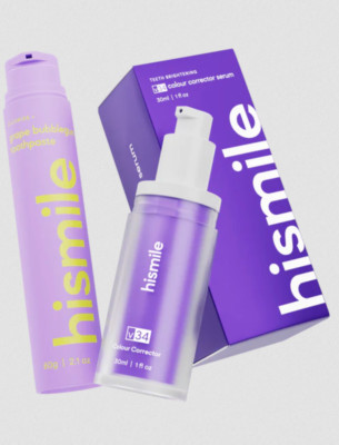 Hismile Täglich Instant Zahn Aufhellung Bundle-Grape Gummi Original Autorisiert