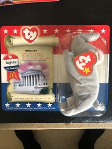 mcdonald's american trio beanie babies value