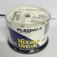 Samsung Pleomax DVD+R 16x 4.7 gb 120min recordable dvd disc pack of 50