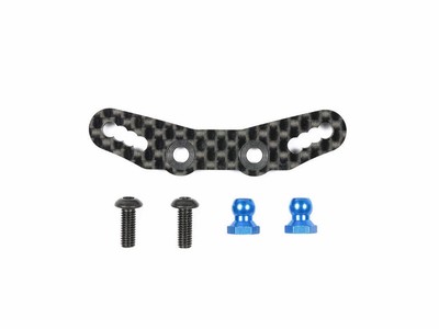 Tamiya 54889 M-08 Concept Carbon Dämpferstrebe (vorne), (M08/M08R/M-08R), Neu in OVP