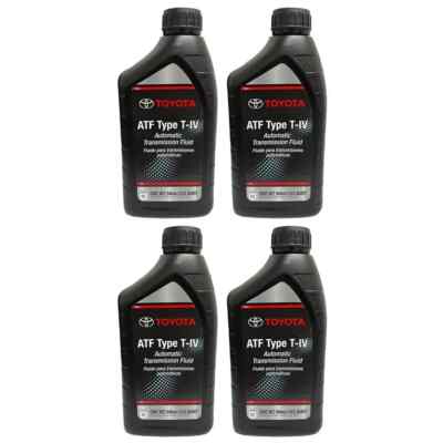 4 Quart ATF T-IV Automatic Transmission Fluid Oil for Scion Lexus