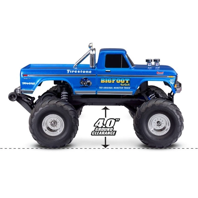 TRAXXAS BIGFOOT HD 2WD 1:10 MONSTER TRUCK XL-5 TQ 2.4GHZ RC RTR TXX36234-8 - Imagen 4 de 4