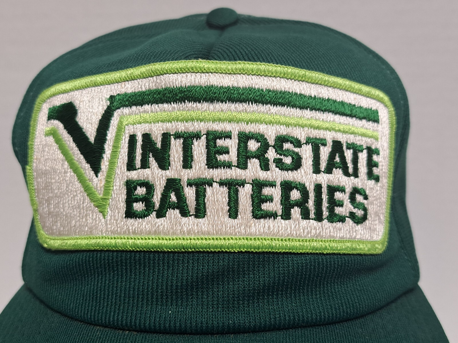 Vintage Interstate Batteries Large Patch Full Foa… - image 3