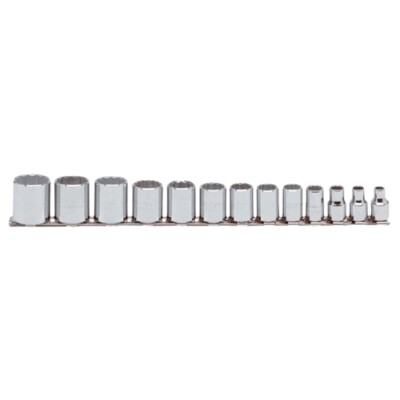 Proto J52124 3/8 Drive 13 Pc. Socket Set - 12 Point