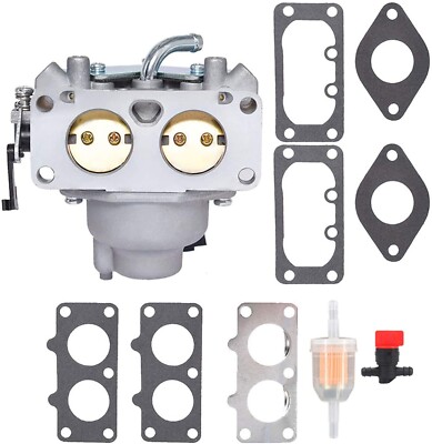 Carburetor Compatible with Kawasaki FH601V FH641V FH661V FH721V FH680V FX801V FX850V 22HP Engine,Carb Replace OEM# 15004-1010 15004-0763 15004-7024 15004-0757 Carburetor Compatible with Kawasaki FH601V FH641V FH661V FH721V FH680V FX801V FX850V 22HP Engine,Carb Replace OEM# 15004-1010 15004-0763 15004-7024 15004-0757