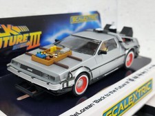 Scalextric C4307 Back to the Future 3 Time Machine Car 1/32 Slot Car DPR 