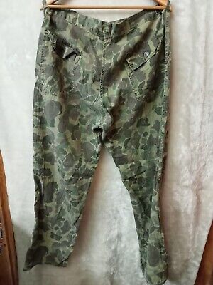 Vintage 40s USMC 13 Star Duck Camo PANT 40s Frogskin WWII | eBay Vintage 40s USMC 13 Star Duck Camo PANT 40s Frogskin WWII | eBay