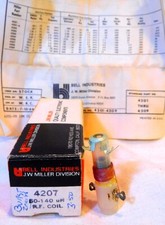 New Old Stock  Miller/Bell Model 4207 – 50-140 uH RF Coil
