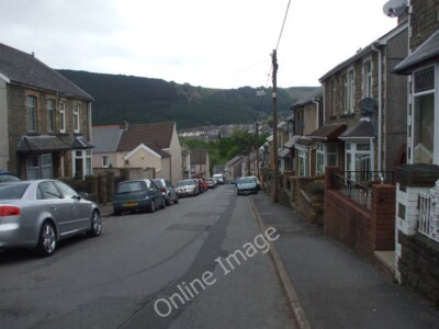 Photo 6x4 Newall Street, Abertillery Abertillery/Abertyleri Looking down c2011