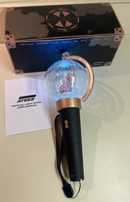 K-POP+アジア ATEEZ - ATEEZ LIGHT STICK OFFICIAL BAG SET ATEEZ OFFICIAL LIGHT STICK ver.1 Lightini Penlight Case Set