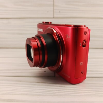 Canon PowerShot SX610 HS RED 20.2MP Digital Camera SD card Charger